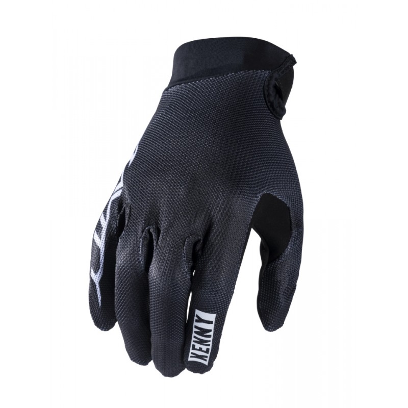 KENNY RACING RĘKAWICE CROSS/ENDURO/ROWEROWE MTB GRAVITY BLACK KOLOR CZARNY ROZMIAR 8