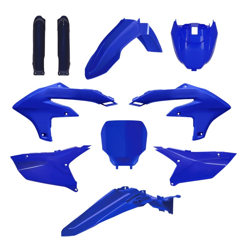 POLISPORT KOMPLET PLASTIKÓW (FULL KIT) YAMAHA YZ 250F '24-'25 YZ 450F '23-'25 W ZESTAWIE TABLICA PRZEDNIA (8680900001) I OSŁONY 