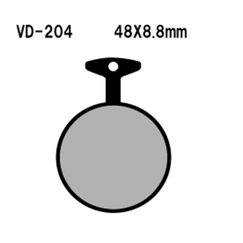 VESRAH KLOCKI HAMULCOWE KH11 YAMAHA XS650 72-76, XS500 73-75
