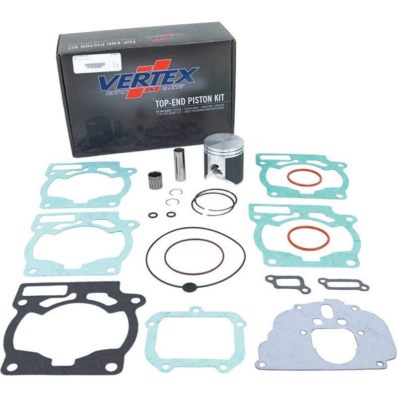 VERTEX 2025/02 ZESTAW NAPRAWCZY GÓRY SILNIKA KTM SX / EXC 125 '02-'06 (STD. + 0.02MM 53.96MM) (TŁOK, USZCZELKI TOP-END, ŁOŻYSKO 