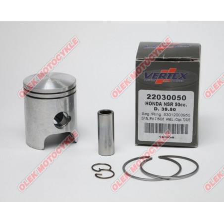 VERTEX TŁOK HONDA KYMCO/ HONDA NSR 50 (39,75MM +0,75MM)