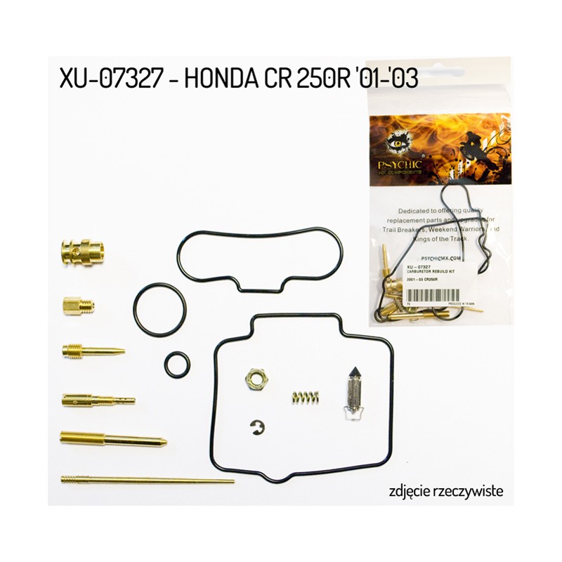 NACHMAN ZESTAW NAPRAWCZY GAŹNIKA HONDA CR 250R '01-'03 (PSYCHIC)(26-1413)