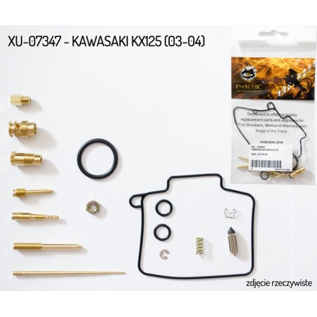 NACHMAN ZESTAW NAPRAWCZY GAŹNIKA KAWASAKI KX 125 '03-'04 (PSYCHIC)(26-1406)