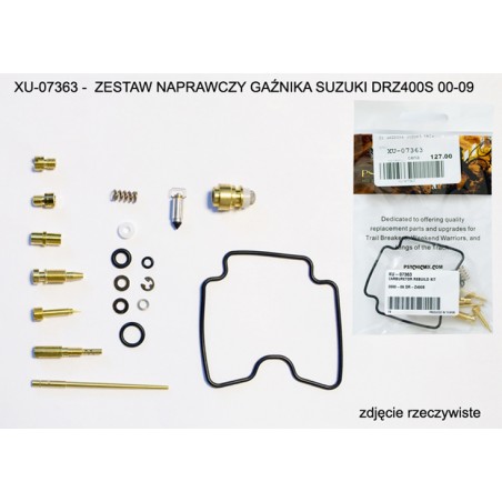 NACHMAN ZESTAW NAPRAWCZY GAŹNIKA SUZUKI DRZ400S 00-09 (PSYCHIC)(26-1107)