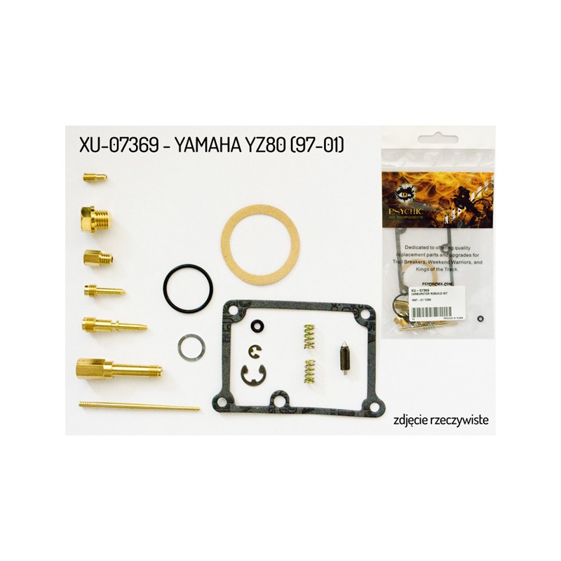 NACHMAN ZESTAW NAPRAWCZY GAŹNIKA YAMAHA YZ 80 '97-'01 (PSYCHIC)(26-1307)