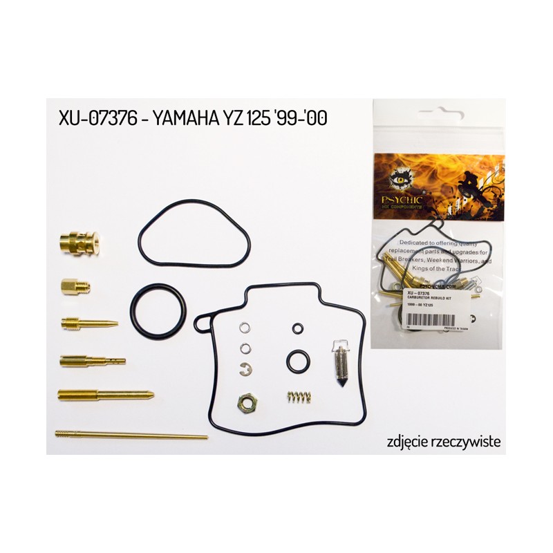 NACHMAN ZESTAW NAPRAWCZY GAŹNIKA YAMAHA YZ 125 '99-'00 (PSYCHIC)(26-1532)