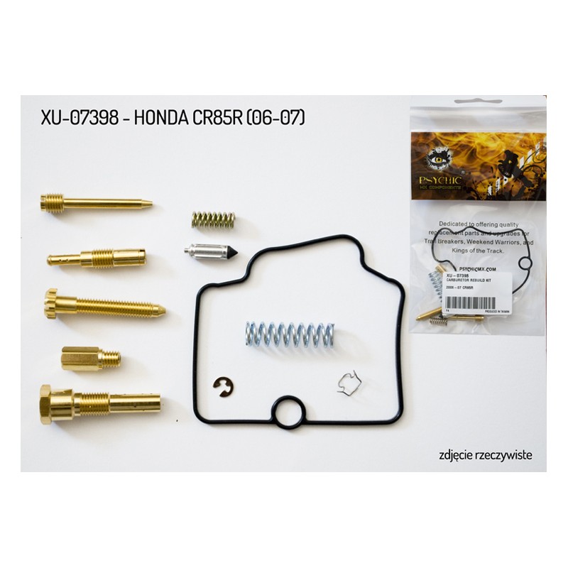 NACHMAN ZESTAW NAPRAWCZY GAŹNIKA HONDA CR 85R '06-'07 (PSYCHIC)(26-1195)