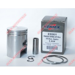 VERTEX TŁOK PIAGGIO,SFERA,ZIP,QUARZ,FREE 41,00 MM (+1,00) ( PIERŚCIENIE 52715004100 X 2 SZT. )