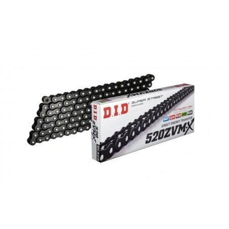 DID 520ZVMXBK-110 ŁAŃCUCH NAPĘDOWY (110 OGNIW) X-RING (OTWARTY + ZAKUWKA)