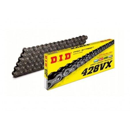DID 428VX-134 ŁAŃCUCH NAPĘDOWY (134 OGNIW) X-RING (OTWARTY + ZAKUWKA)