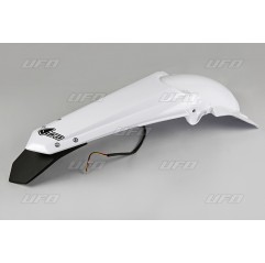 UFO BŁOTNIK TYŁ ENDURO Z LAMPKA LED YAMAHA YZF 250 '10-'13 KOLOR BIAŁY