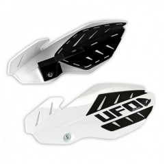 UFO OSŁONY RĄK (HANDBARY) FLAME YAMAHA YZF 250/450 '14-'17 KOLOR BIAŁY/CZARNY (Z MOCOWANIAMI) - PROMOCJA - STD CENA 149,50