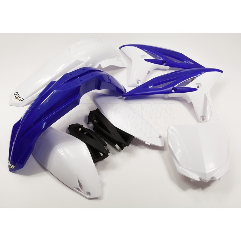 UFO KOMPLET PLASTIKÓW YAMAHA YZF 250 '13 KOLOR OEM (NIEBIESKI/BIAŁY)