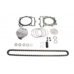 VERTEX 2025/02 ZESTAW NAPRAWCZY GÓRY SILNIKA KAWASAKI KX 250 F (KXF250) '23-'24 (STD. + 0.01MM 77.96MM) (14.1:1) (TŁOK, USZCZELK