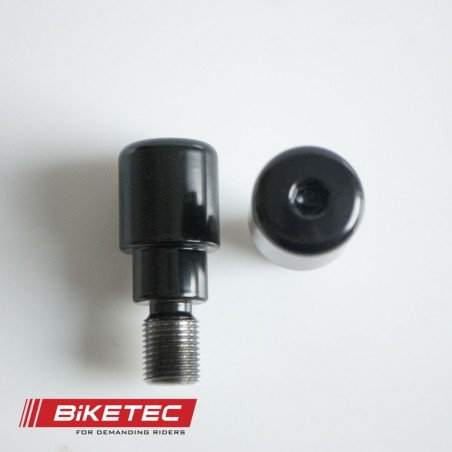 BIKETEC KOŃCÓWKI/CIĘŻARKI KIEROWNICY YAMAHA (PATRZ OPIS DODATKOWY) KOLOR CZARNY OEM:5GJ-26246-00-00