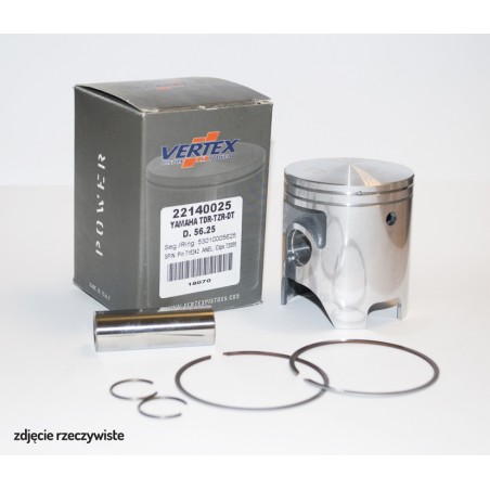 VERTEX TŁOK YAMAHA DT 125 (DT125) R, TDR 125/250, TZR 125 '88-'06 (+0,75 56,75MM)