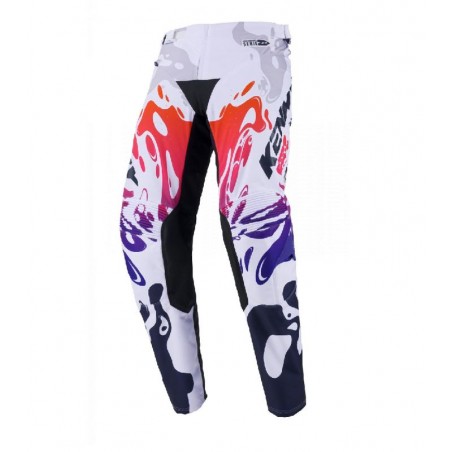 KENNY RACING SPODNIE CROSS/ENDURO MODEL PERFORMANCE FLUID KOLOR BIAŁY/CZERWONY/CZARNY ROZMIAR 38