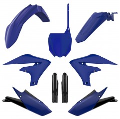 POLISPORT KOMPLET PLASTIKÓW (FULL KIT) YAMAHA YZ 250F '19-'23 YZ 450F '18-'22 W ZESTAWIE TABLICA PRZEDNIA (8666000007) I OSŁONY 
