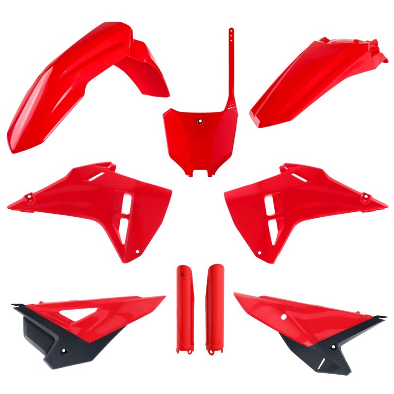 POLISPORT KOMPLET PLASTIKÓW (FULL KIT) HONDA CRF 250R '22-'24 CRF 450R '21-'24 (RESTYLING NA MODEL 2025) W ZESTAWIE TABLICA PRZE