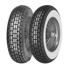 MITAS OPONA 4.00-8C B-13 66J TT 4PR WWW BIAŁY BOK (DO 100KM/H) PRZÓD/TYŁ DOT 06/2025 (573359)
