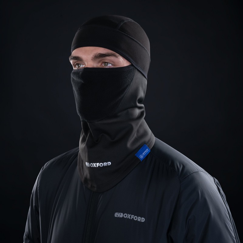 OXFORD ADVANCED KOMINIARKA WIATROODPORNA DŁUGA Z DUŻYM OTWOREM NA OCZY SOFTSHELL ROZMIAR UNIWERSALNY