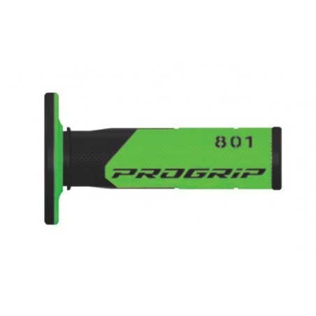 PROGRIP MANETKI PG801 OFF ROAD (22+25MM, DŁ.115MM) KOLOR CZARNY/ZIELONY (DWUSKŁADNIKOWE) (801-138) (PG801BK/GR)