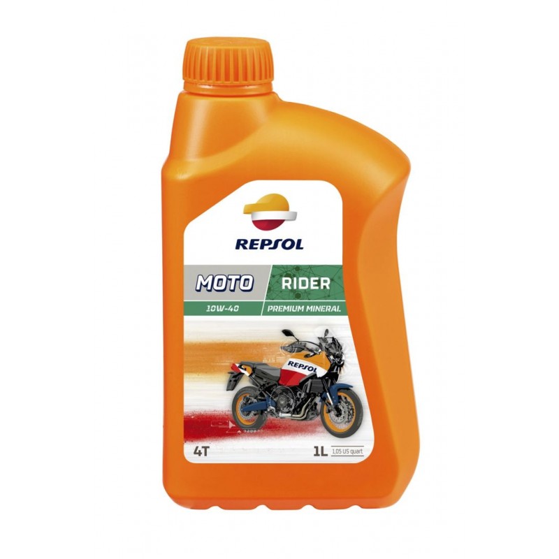 REPSOL OLEJ SILNIKOWY 4T MOTO RIDER 10W40 1L MA2 MINERALNY (12)