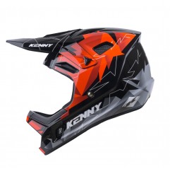 KENNY RACING KASK ROWEROWY MTB DECADE GRAPHIC SMASH RED KOLOR CZERWONY ROZMIAR XL (MIPS)