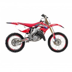 BLACKBIRD KOMPLET NAKLEJEK (OKLEIN) HONDA CR 125R '00-'01, CR 250R '02-'07 DREAM 5 KOLOR CZERWONY CZARNY