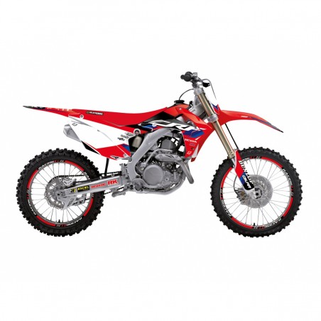 BLACKBIRD KOMPLET NAKLEJEK (OKLEIN) HONDA CRF 250R '14-'17, CRF 450R '13-'16 DREAM 5 KOLOR CZERWONY CZARNY