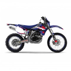 BLACKBIRD KOMPLET NAKLEJEK (OKLEIN) YAMAHA WR 250F '07-'14, WR 450F '07-'11 DREAM 5 KOLOR NIEBIESKI CZARNY