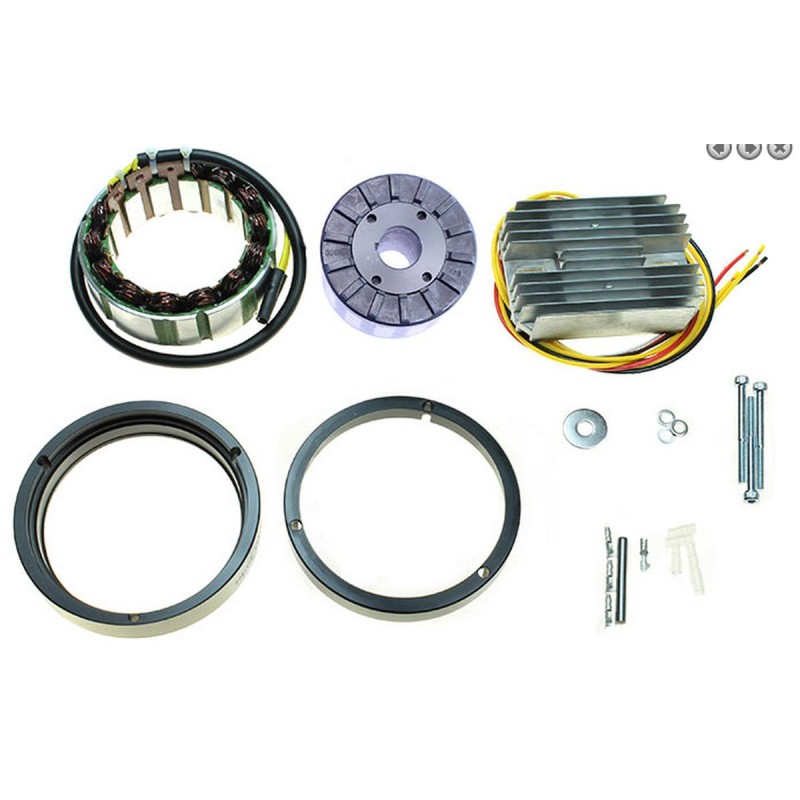 ELECTREX CEWKI ALTERNATORA I REGULATOR NAPIĘCIA BMW WSZYSTKIE SILNIKI BOXER '70-'95 (107 MM) - NA ZAMÓWIENIE