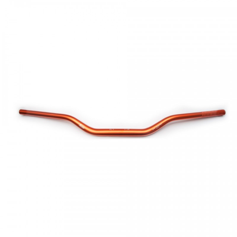 ACCEL 2020 NOWY TOWAR KIEROWNICA (28,6MM) TAPER MX WZÓR YAMAHA YZ NISKA (7075-T6) ERGAL KOLOR POMARAŃCZOWY (SZER. 810MM, WYS. 65