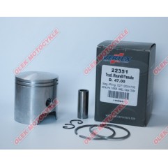 VERTEX TŁOK MALOSSI (MINARELLI, YAMAHA) (48,00MM +1,10) SWORZEŃ 10MM (PIERŚCIENIE 52712004800 X 2)