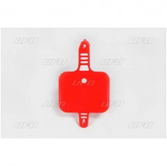 UFO TABLICA NA NUMER STARTOWY HONDA CRF 50 '04-'20 KOLOR CZERWONY