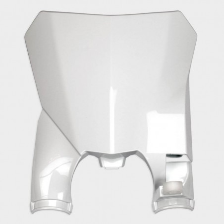 UFO TABLICA NA NUMER STARTOWY HONDA CRF 250R/RX '18-'20 KOLOR BIAŁY