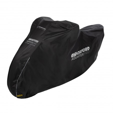 OXFORD AQUATEX PRO POKROWIEC WODOODPORNY NA MOTOCYKL KOLOR CZARNY ROZMIAR M