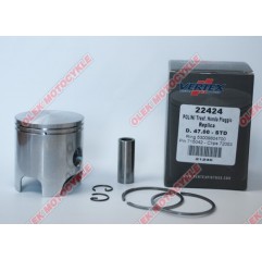 VERTEX TŁOK POLINI, HONDA, PIAGGIO 47,75MM SWORZEŃ 12MM (PIERŚCIENIE 53009804780 X 2 SZT.)