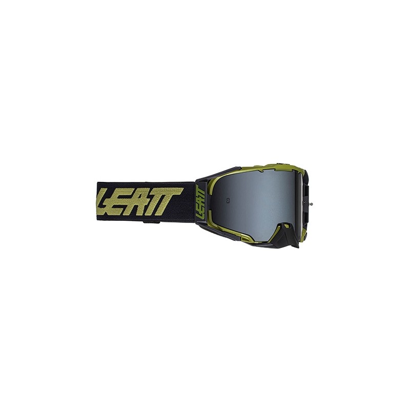 LEATT (2021/2022) GOGLE VELOCITY 6.5 DESERT SAND/LIME LENS PLATINUM UC 28% - KOLOR CZARNY/PIASKOWY SZYBKA LUSTRZANA BRĄZOWA