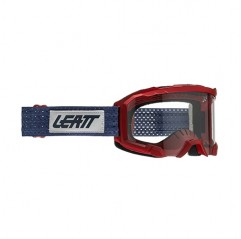 LEATT (2021/2022) GOGLE VELOCITY 4.0 MTB GOGGLE CHILLI LENS CLEAR 83% - KOLOR BORDOWY/GRANATOWY SZYBKA PRZEŹROCZYSTA