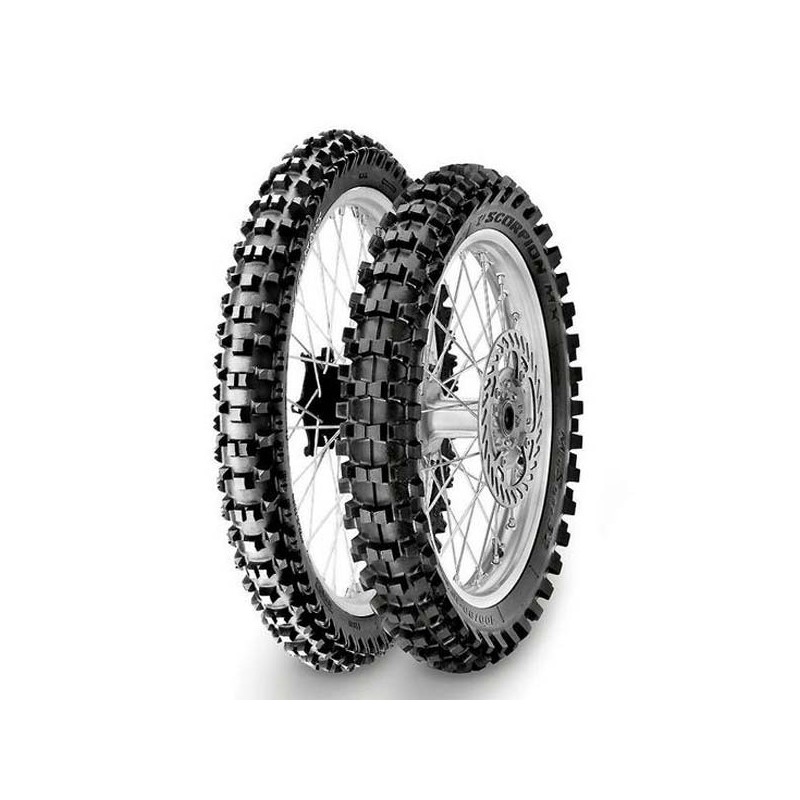 PIRELLI OPONA 100/90-19 SCORPION MX32 MID SOFT 57M TT TYŁ DOT 02/2025