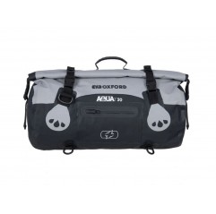 OXFORD TORBA AQUA T-30 ROLLBAG WODOODPORNA POJEMNOŚĆ 30L KOLOR CZARNY/SZARY