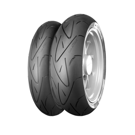 CONTINENTAL OPONA 130/70ZR16 CONTISPORTATTACK (61W) TL M/C PRZÓD DOT 03/2025 (244003)