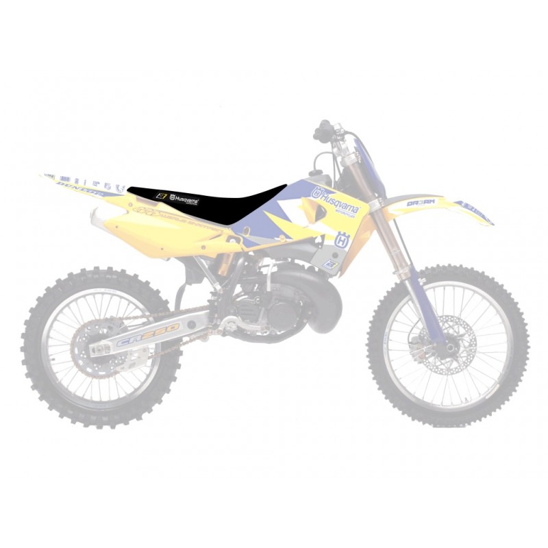 BLACKBIRD POKROWIEC/POSZYCIE NA SIEDZENIE HUSQVARNA TE/TC 250/450/510 '02-'04, CR/WR 125/250 00-05 DOUBLE GRIP 3