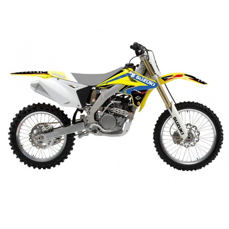 BLACKBIRD KOMPLET NAKLEJEK (OKLEIN) SUZUKI RMZ 250 07-09 DREAM 4