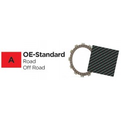 NEWFREN TARCZE SPRZĘGŁOWE KTM DUKE 390 15-19 (EBS5665)