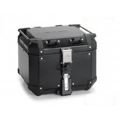 KAPPA 2025/05 KUFER CENTRALNY 42L MONOKEY CAM SIDE KVG420B K'VOYAGER ALUMINIOWY KOLOR CZARNY ANODOWANY BLACK LINE