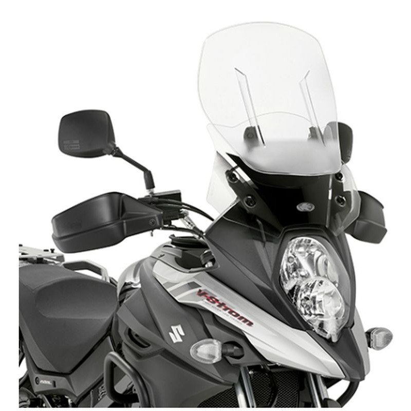 KAPPA 2025/05 SZYBA REGULOWANA SUZUKI DL 650 V-STROM '17-'24 (WYS. 50 X SZER. 43 CM) (PRZEZROCZYSTA)