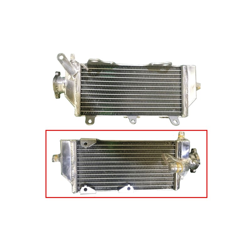 PSYCHIC CHŁODNICA YAMAHA YZF 250X '15-18, WRF 250 '15-18 WZMOCNIONA O STANDARDOWEJ POJEMNOŚCI PRAWA (SZT.) (Z KORKIEM)