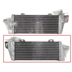 PSYCHIC CHŁODNICA KTM SX 125 16-18, SX 250 17-18, SXF 250/350 16-18, EXCF 250/350 17-18 WZMOCNIONA O ZWIĘKSZONEJ POJEMNOŚCI PRAW